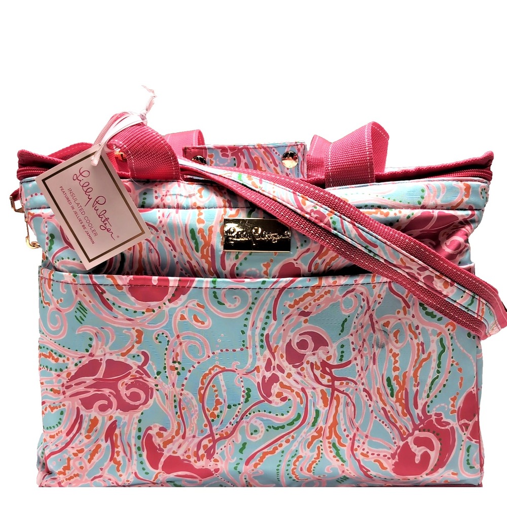 NEW Lilly Pulitzer Insulated Cooler Bag Jellies Be Jammin 15x10x12 Soft-Side NWT